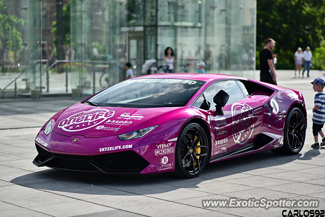 Lamborghini Huracan spotted in Wrocław, Poland