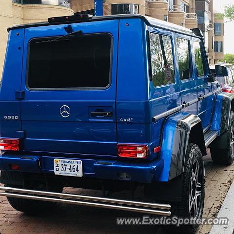 Mercedes 4x4 Squared spotted in Georgetown, DC, Virginia