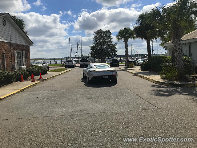 Aston Martin DB11 spotted in Beaufort, South Carolina