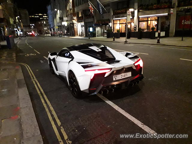 W Motors Fenyr Supersport spotted in London, United Kingdom