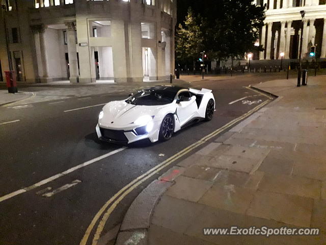 W Motors Fenyr Supersport spotted in London, United Kingdom