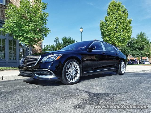 Mercedes Maybach spotted in New Albany, Ohio