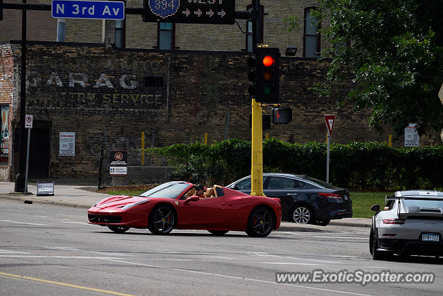 Porsche 911 GT2 spotted in Minneapolis, Minnesota
