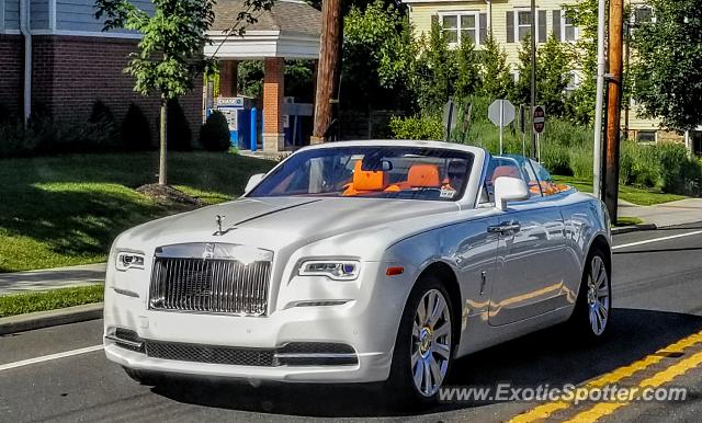 Rolls-Royce Dawn spotted in Bernardsville, New Jersey