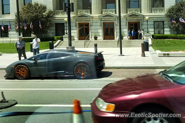 Lamborghini Gallardo spotted in Columbus, Ohio