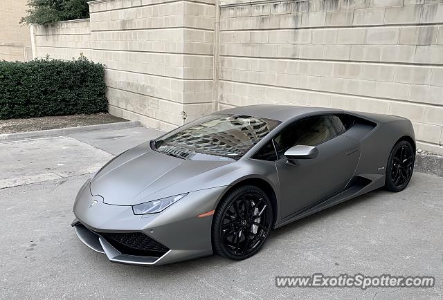 Lamborghini Huracan spotted in Dallas, Texas