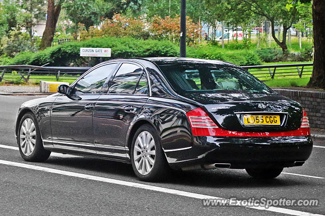 Mercedes Maybach spotted in London, United Kingdom