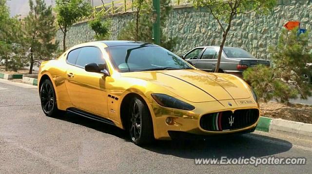 Maserati GranTurismo spotted in Tehran, Iran
