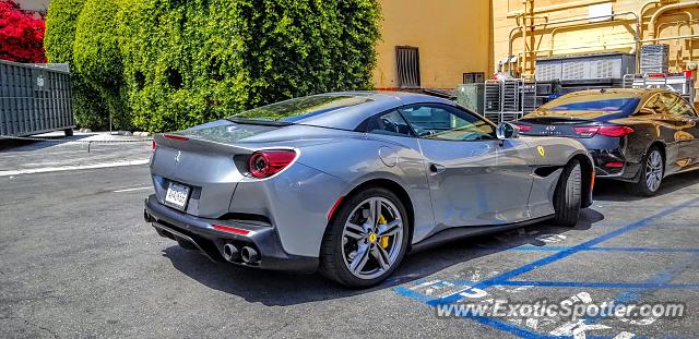 Ferrari Portofino spotted in Beverly Hills, California