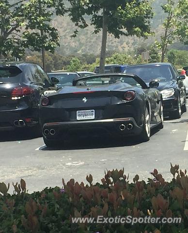 Ferrari Portofino spotted in Malibu, California