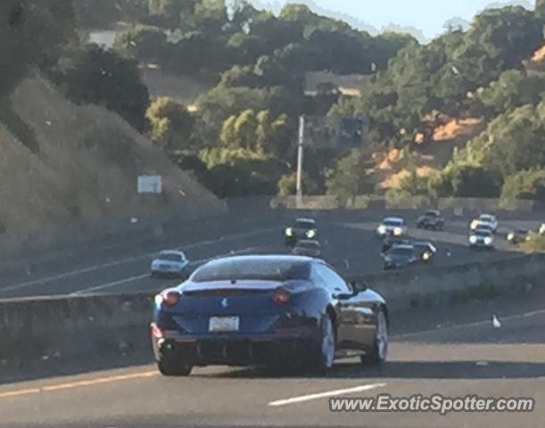 Ferrari California spotted in San Rafael, California