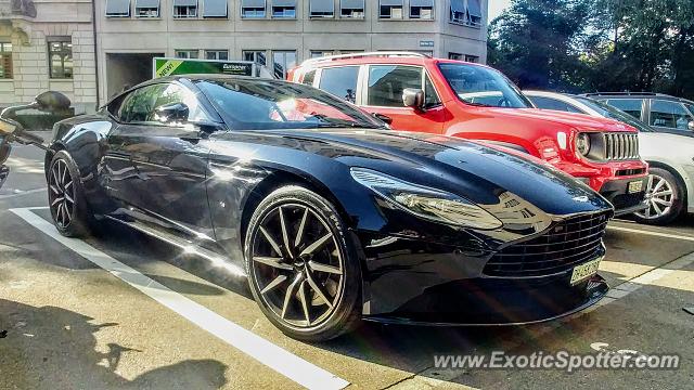Aston Martin DB11 spotted in Zurich, Switzerland