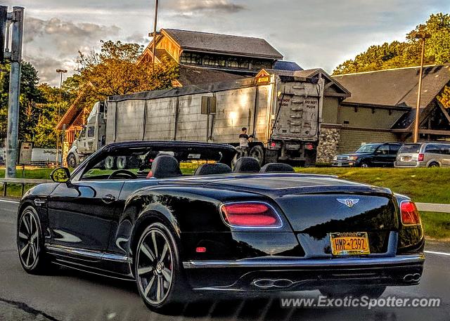 Bentley Continental spotted in Homefield, New Jersey