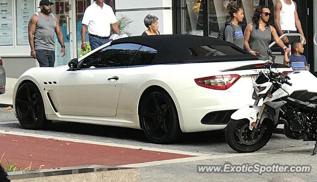 Maserati GranTurismo spotted in National harbor, Maryland
