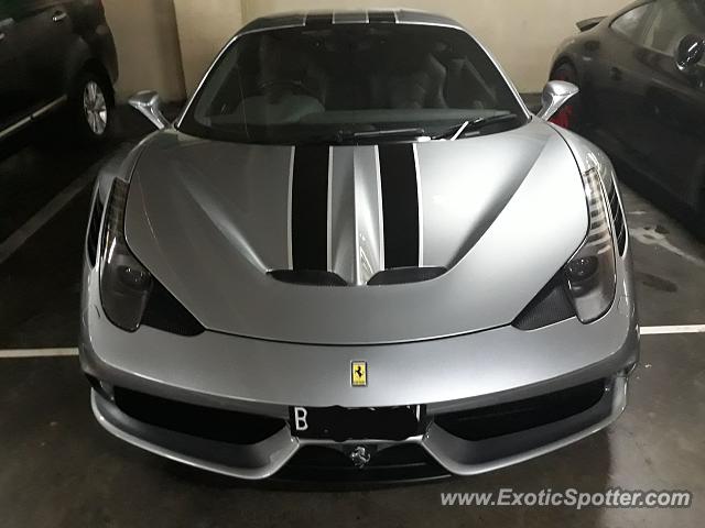 Ferrari 458 Italia spotted in Jakarta, Indonesia