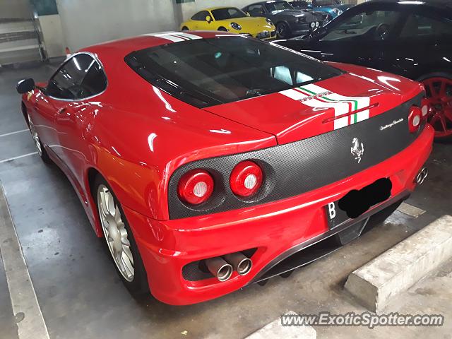 Ferrari 360 Modena spotted in Jakarta, Indonesia