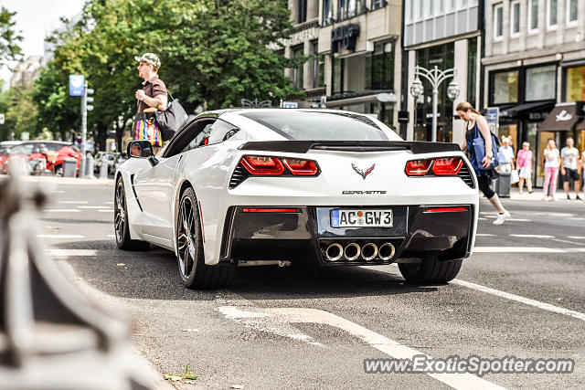 Chevrolet Corvette Z06 spotted in Düsseldorf, Germany