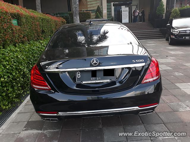 Mercedes Maybach spotted in Jakarta, Indonesia