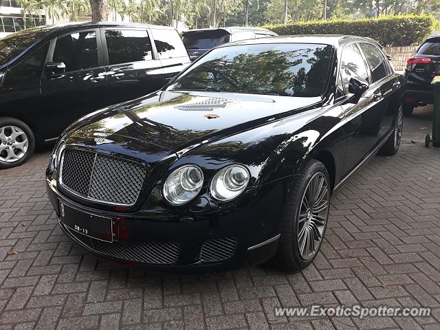 Bentley Flying Spur spotted in Jakarta, Indonesia