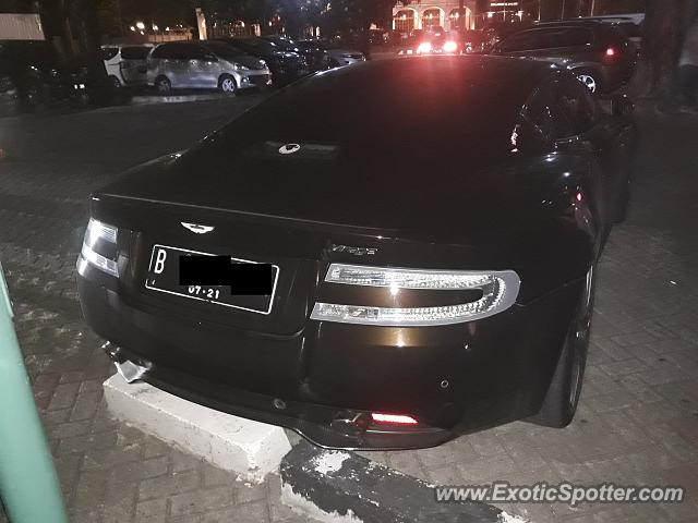 Aston Martin Virage spotted in Jakarta, Indonesia
