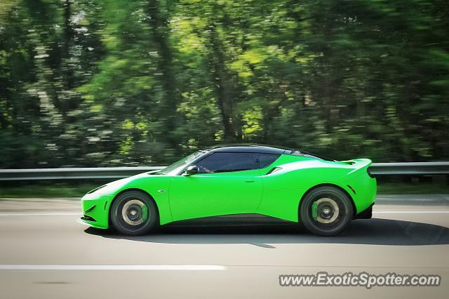 Lotus Evora spotted in Columbus, Ohio
