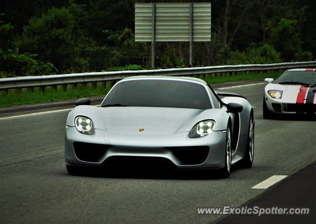 Porsche 918 Spyder spotted in Columbus, Ohio