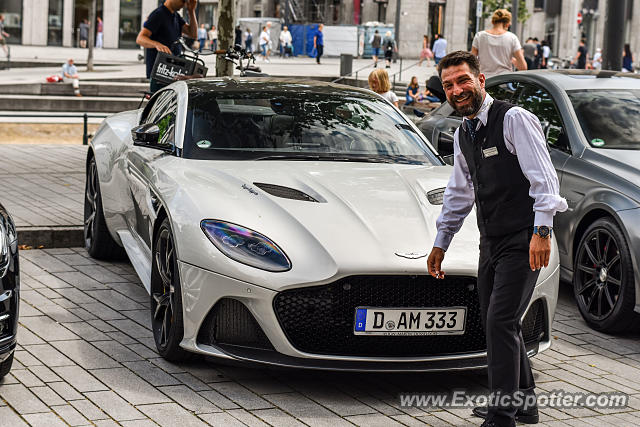 Aston Martin DBS spotted in Düsseldorf, Germany