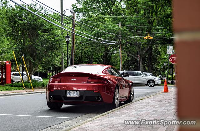 Aston Martin Vantage spotted in Davidson, North Carolina