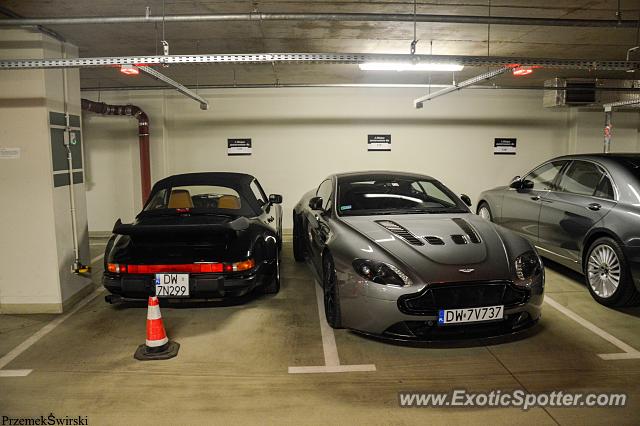 Aston Martin Vantage spotted in Wrocław, Poland