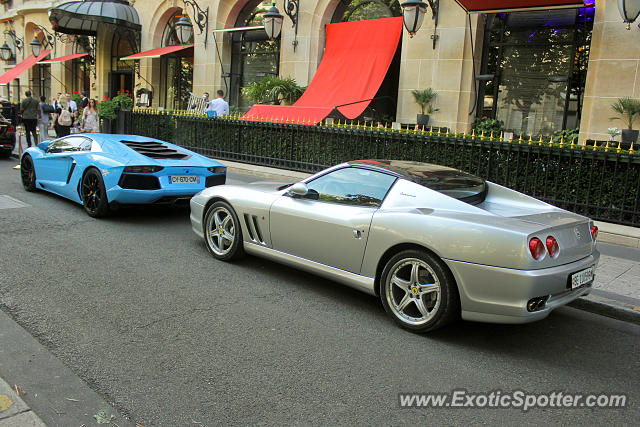 Ferrari 575M spotted in Paris, France