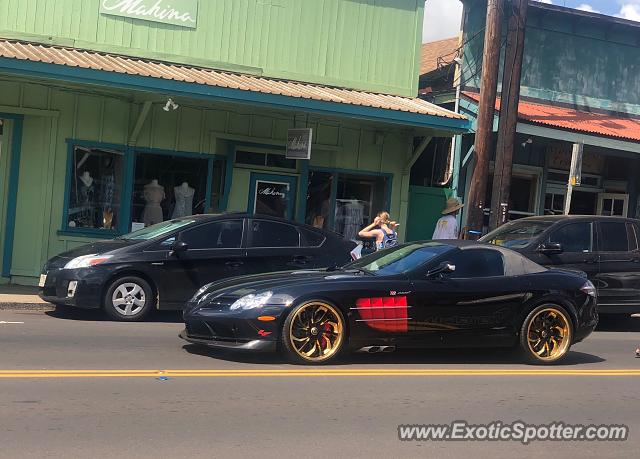 Mercedes SLR spotted in Paia, Hawaii