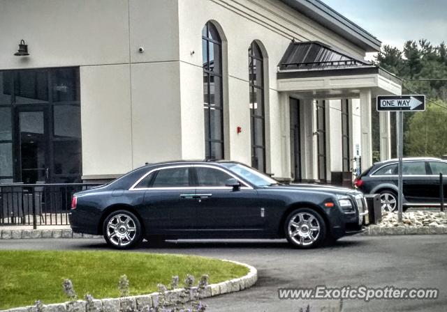 Rolls-Royce Ghost spotted in Warren, New Jersey