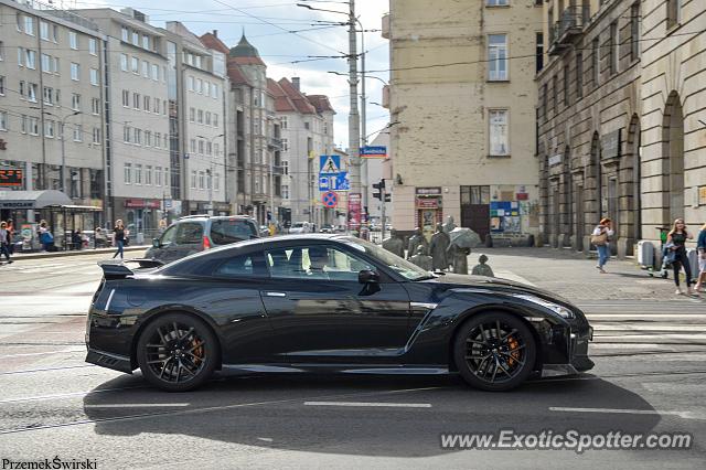 Nissan GT-R spotted in Wrocław, Poland