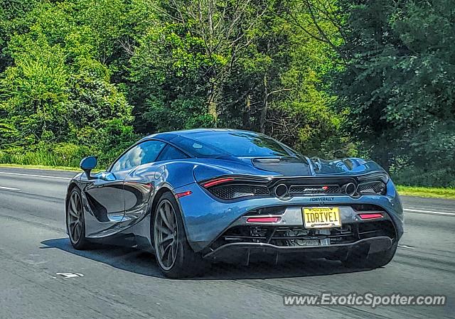 Mclaren 720S spotted in Bedminster, New Jersey