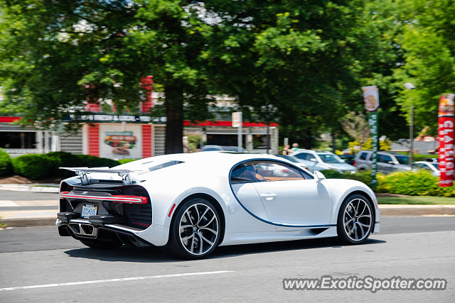 Bugatti Chiron spotted in Tysons, VA, Virginia