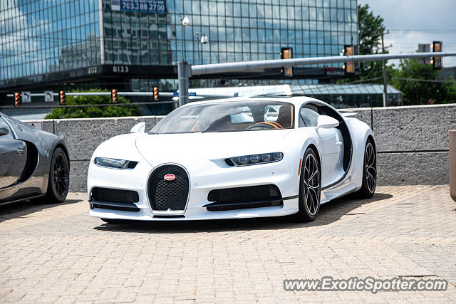 Bugatti Chiron spotted in Tysons, Virginia