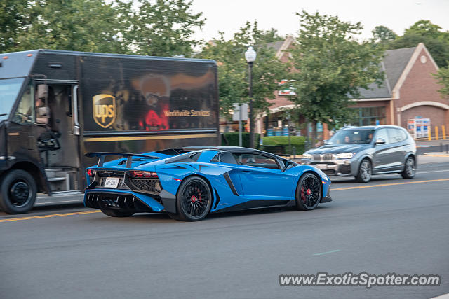 Lamborghini Aventador spotted in McLean, Virginia