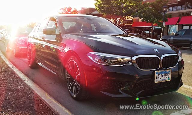 BMW M5 spotted in Wayzata, Minnesota