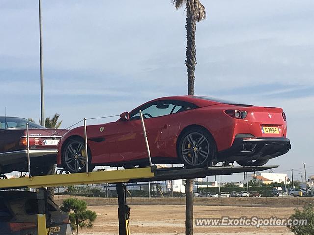 Ferrari Portofino spotted in Faro, Portugal