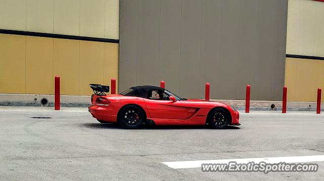 Dodge Viper spotted in Miami, Florida