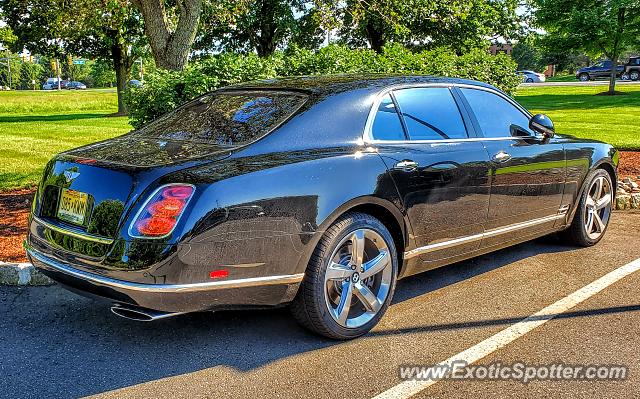 Bentley Mulsanne spotted in Bedminster, New Jersey