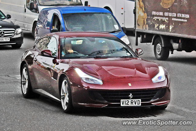 Ferrari GTC4Lusso spotted in London, United Kingdom