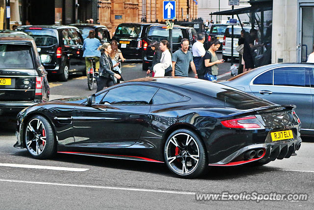 Aston Martin Vanquish spotted in London, United Kingdom