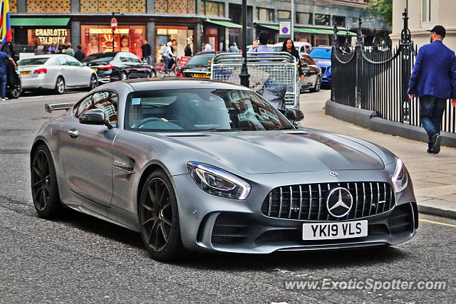 Mercedes AMG GT spotted in London, United Kingdom