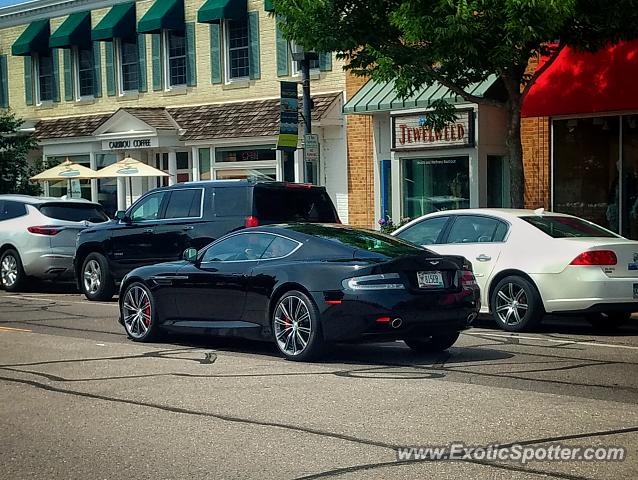 Aston Martin DB9 spotted in Wayzata, Minnesota