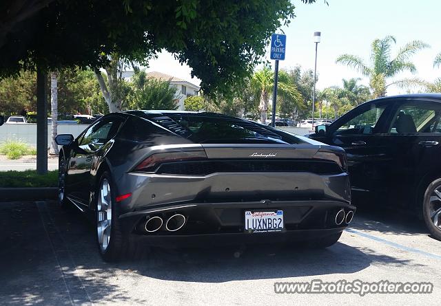 Lamborghini Huracan spotted in Seal Beach, California