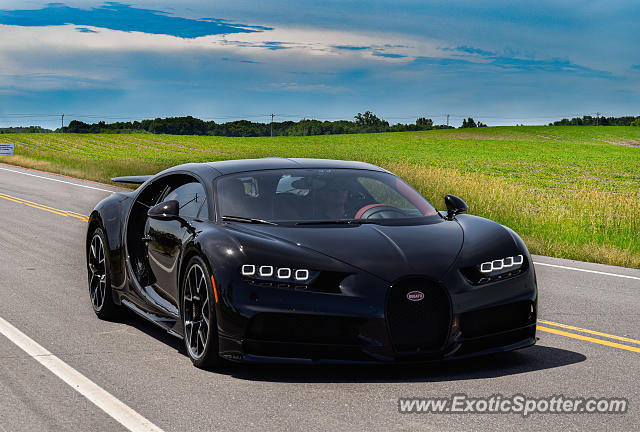 Bugatti Chiron spotted in Medina, Minnesota