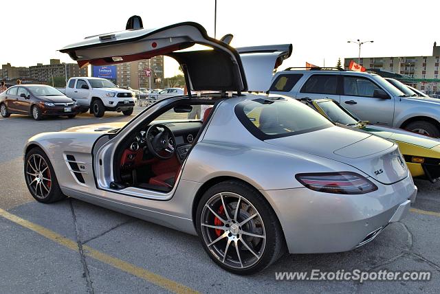 Mercedes SLS AMG spotted in Winnipeg, Canada