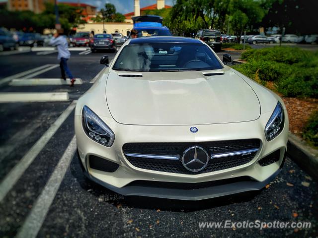 Mercedes AMG GT spotted in Coral Gables, Florida