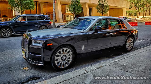 Rolls-Royce Phantom spotted in Manhattan, New York